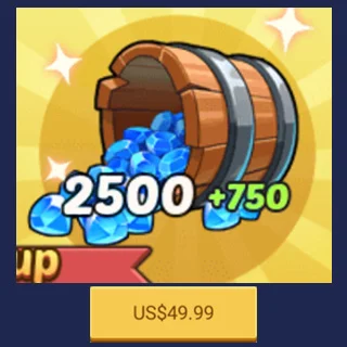 鑽石 2500
